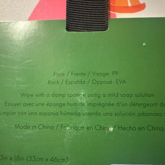 Set of 6 Kate Spade Placemats - great for indoor/outdoor! Pretty and practical🍋 - Picture 8 of 9